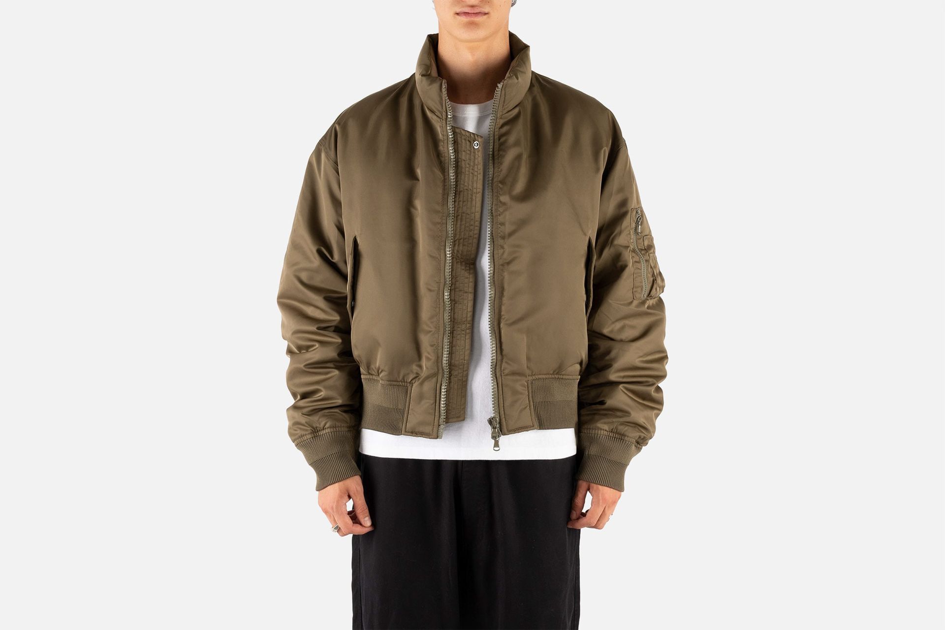 ジャケット・アウター coor Stand Collar Neck Down Puffer MA-1 COOR】STAND COLLAR NECK DOWN PUFFER | OUR BRAND,COOR | PRESSING